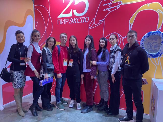 Future hospitality professionals visited the Anniversary International Exhibition of the Hospitality Industry "Pir Expo-2022"