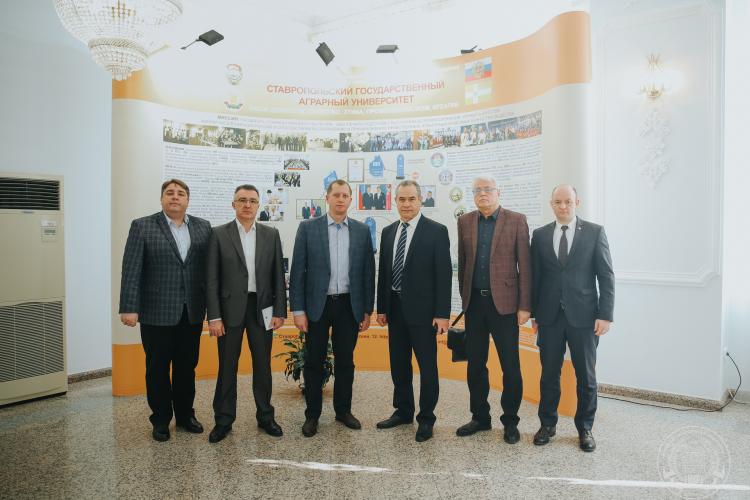 The delegation of Belgorod state agricultural UNIVERSITY was visited by the best agricultural University of the country 