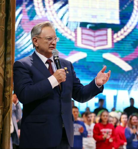 Congratulations of the Rector of Stavropol State Agrarian University, Academician of the Russian Academy of Sciences, Professor V.I. Trukhachev with the Student’s Day