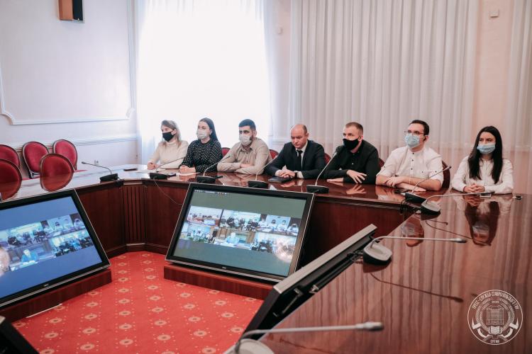 Teleconference with universities subordinated to the Ministry of Agriculture of the Russian Federation