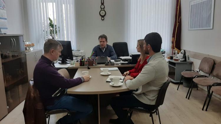Working meeting with the director of the Federal Research Potato Center,  named after A.G. Lorkh