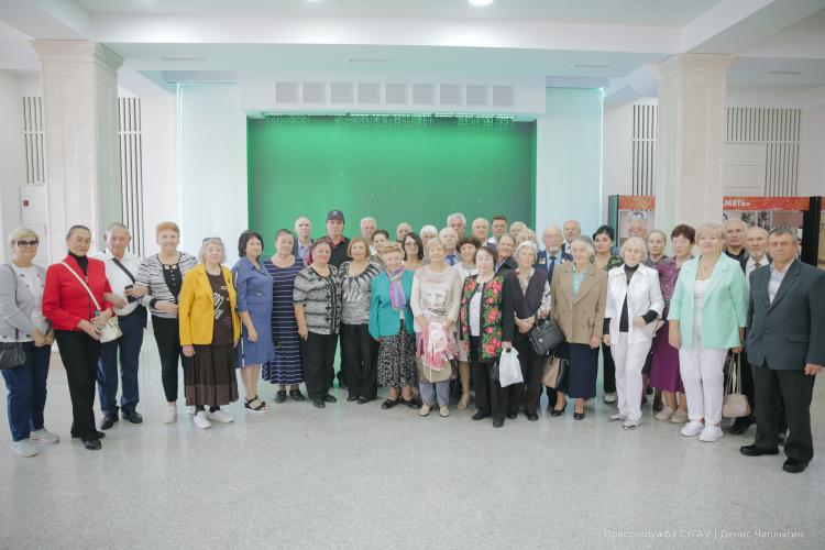 Meeting of home front workers, war children and labor veterans took place in Stavropol State Agrarian University