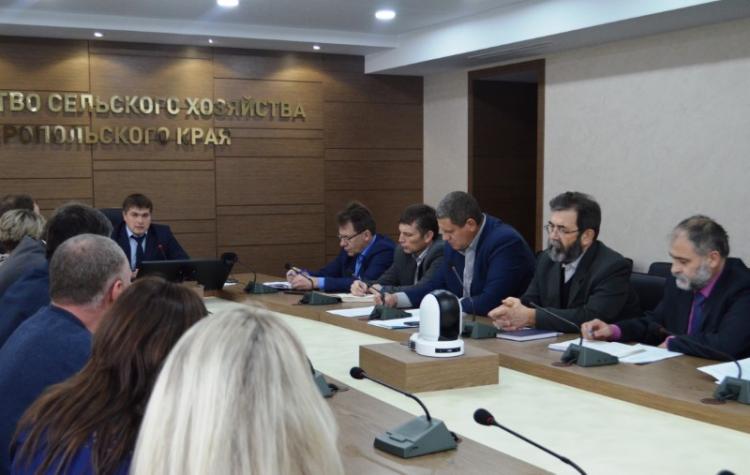 Meeting in the Ministry of Agriculture of Stavropol Territory