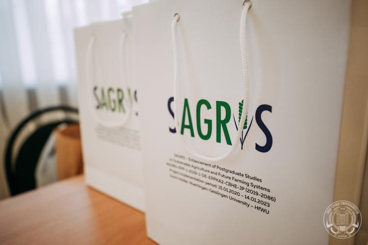 Within the framework of the Erasmus + program, a block-seminar on the SAGRIS project began at SSAU
