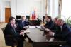 Meeting of Rector of Stavropol SAU and representatives of State commission in Russian Federation on testing and protection of selection achievements